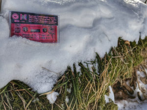 Charcoal Squids Cassette in Snow